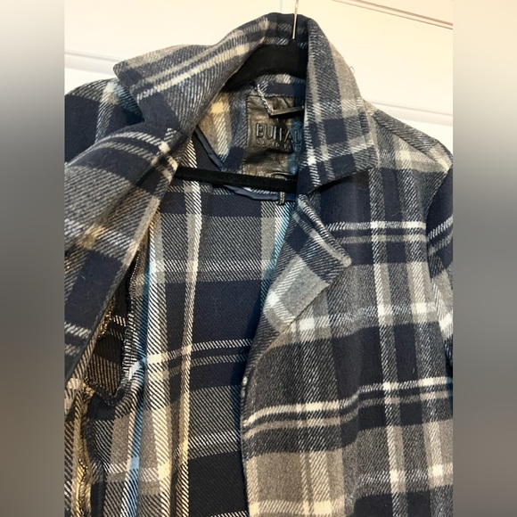 BUFFALO DAVID BITTON Plaid Peacoat - Picture 3 of 5